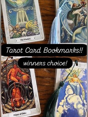 Tarot Card Bookmarks - Winner’s Choice $5 each!